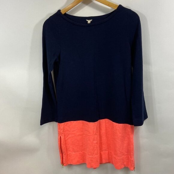 J.Crew Nautical Colorblock Drop Waist Shift Dress, XS - Picture 8 of 9